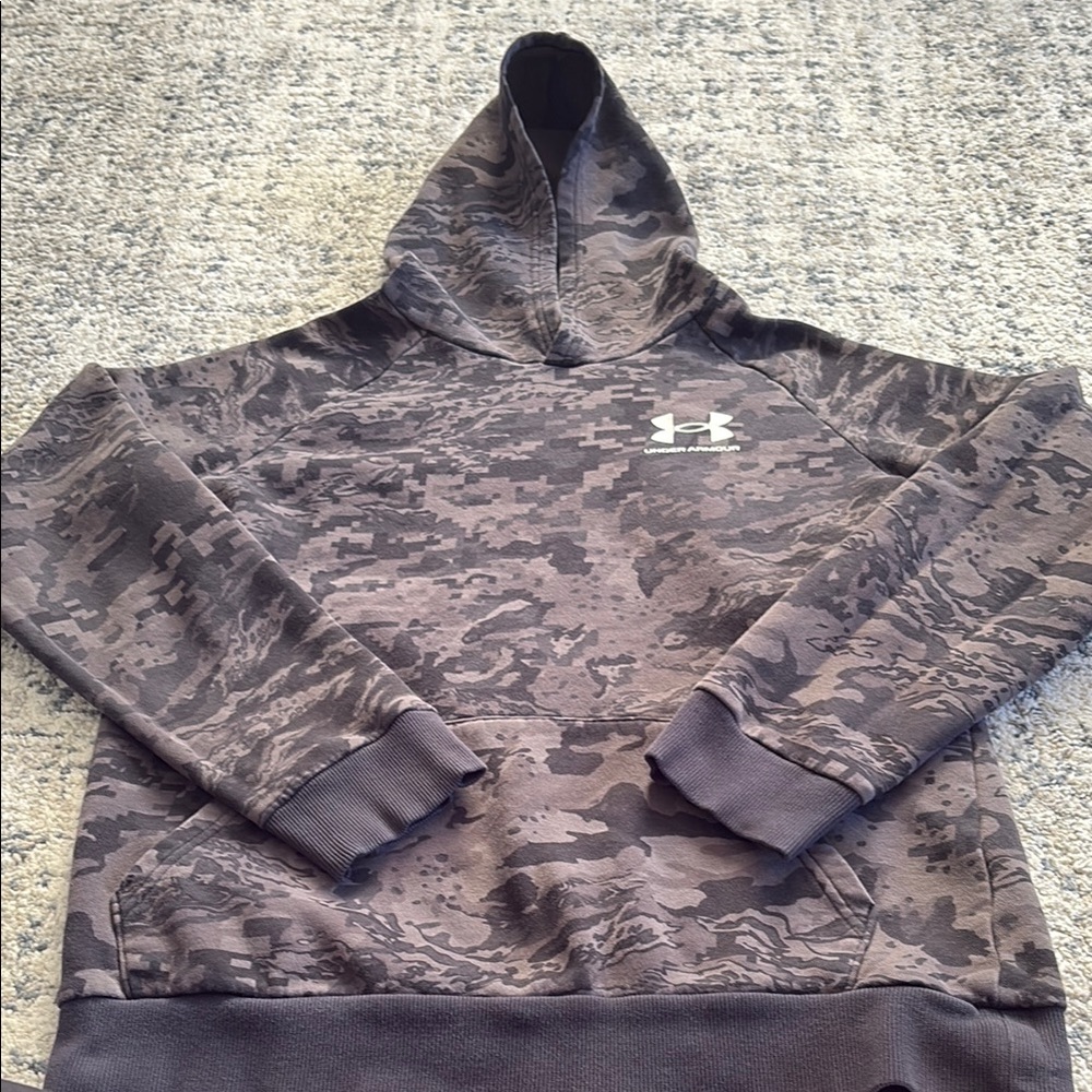 Under Armour Camouflage Hoodie - Gray